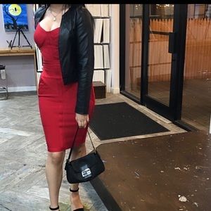 House of CB ‘Cherub’ Off Shoulder Bandage Dress